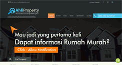 Desktop Screenshot of ahliproperty.com